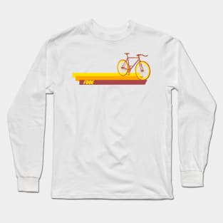 Fixie Retro Stripes Long Sleeve T-Shirt